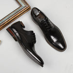 Harrison Men's Perforated Leather Dress Shoe