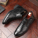 Maverick Double-Zip Leather Ankle Boots